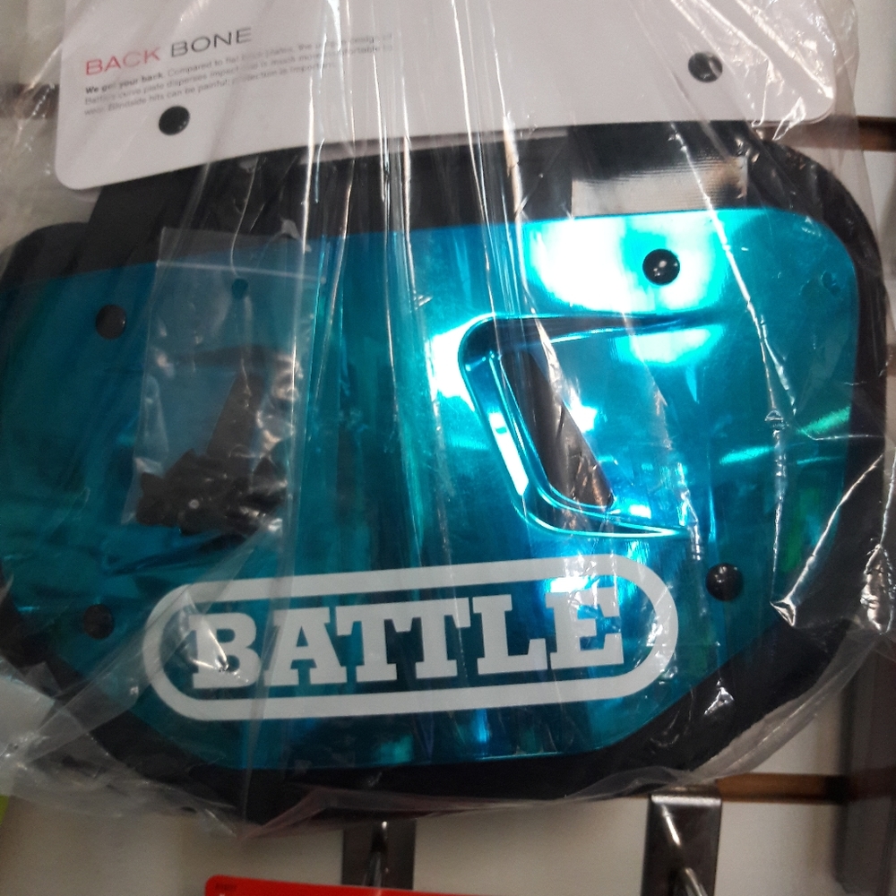 BATTLE BLUE BACK PLATES